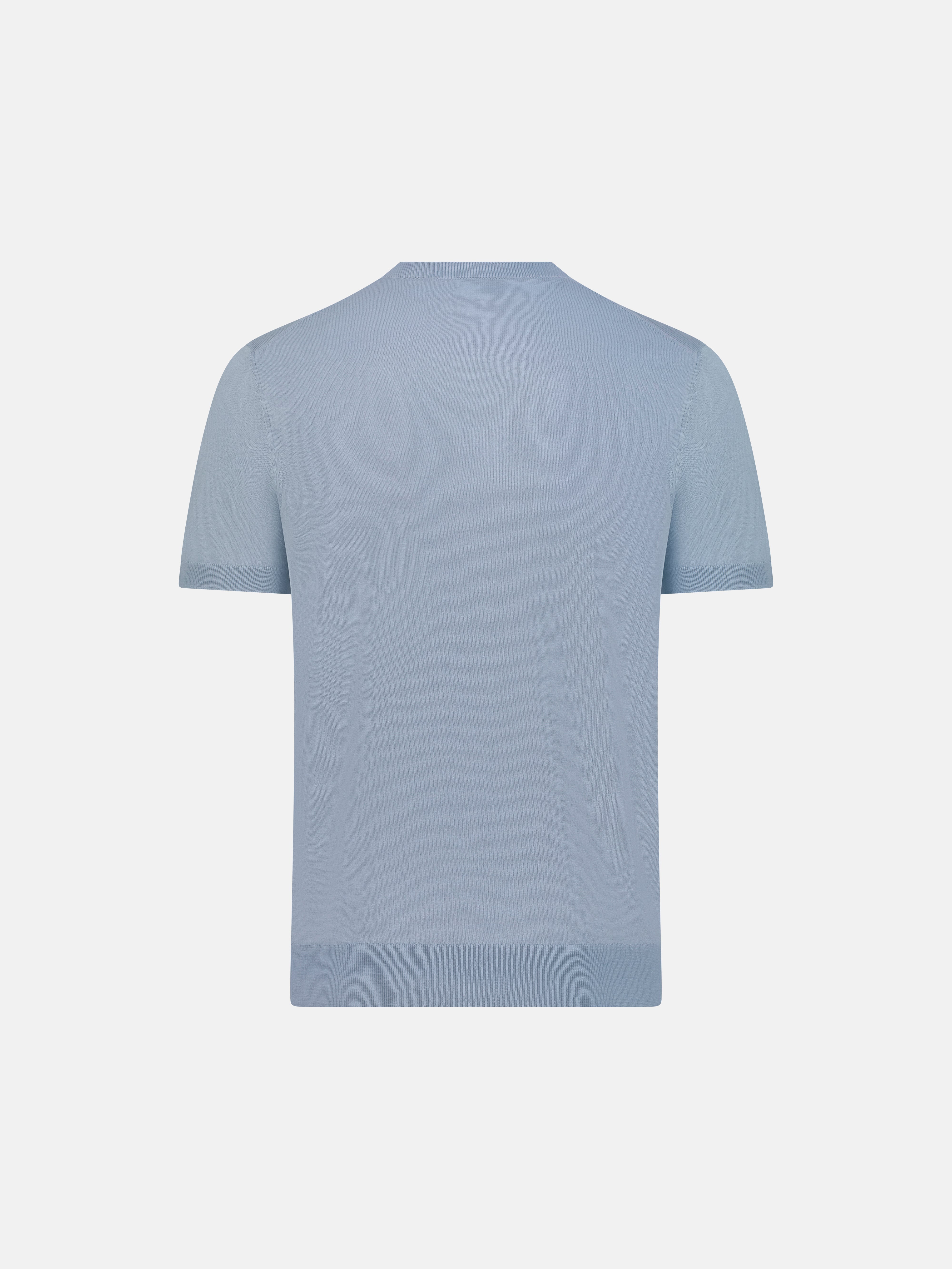 Noble Yarn Knitted Polo – Teal