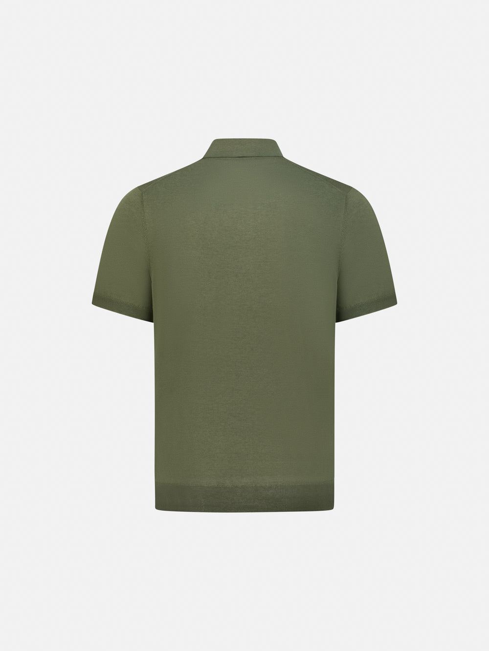 V-Neck Polo - Green