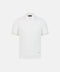 Linea Zip Polo Silk Polo – White