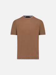Cotone Lucente T-Shirt - Brown