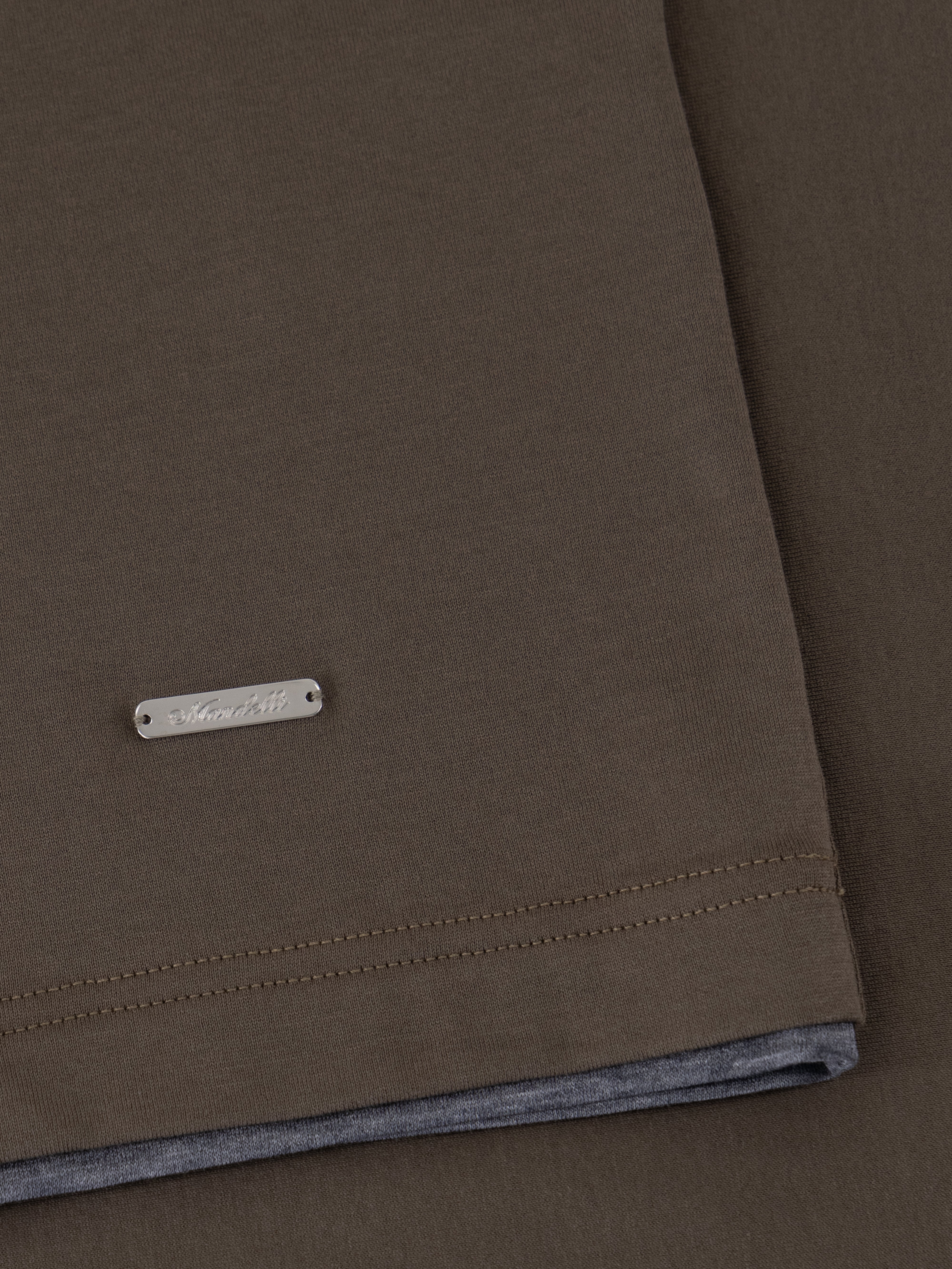 Cotone Lucente T-Shirt - Dark Brown