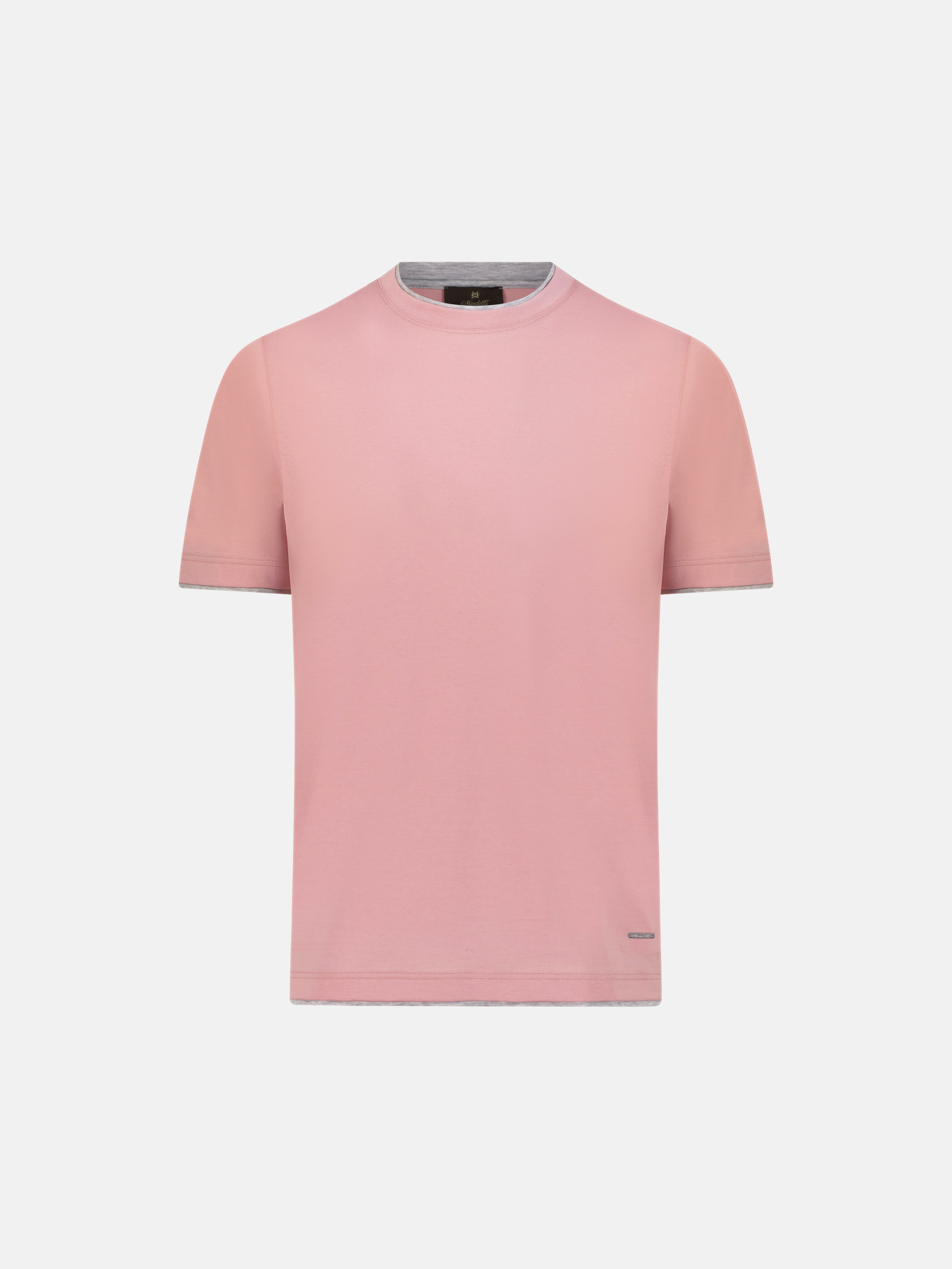 Cotone Lucente T-Shirt - Rosa Cipria