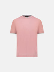 Cotone Lucente T-Shirt - Rosa Cipria