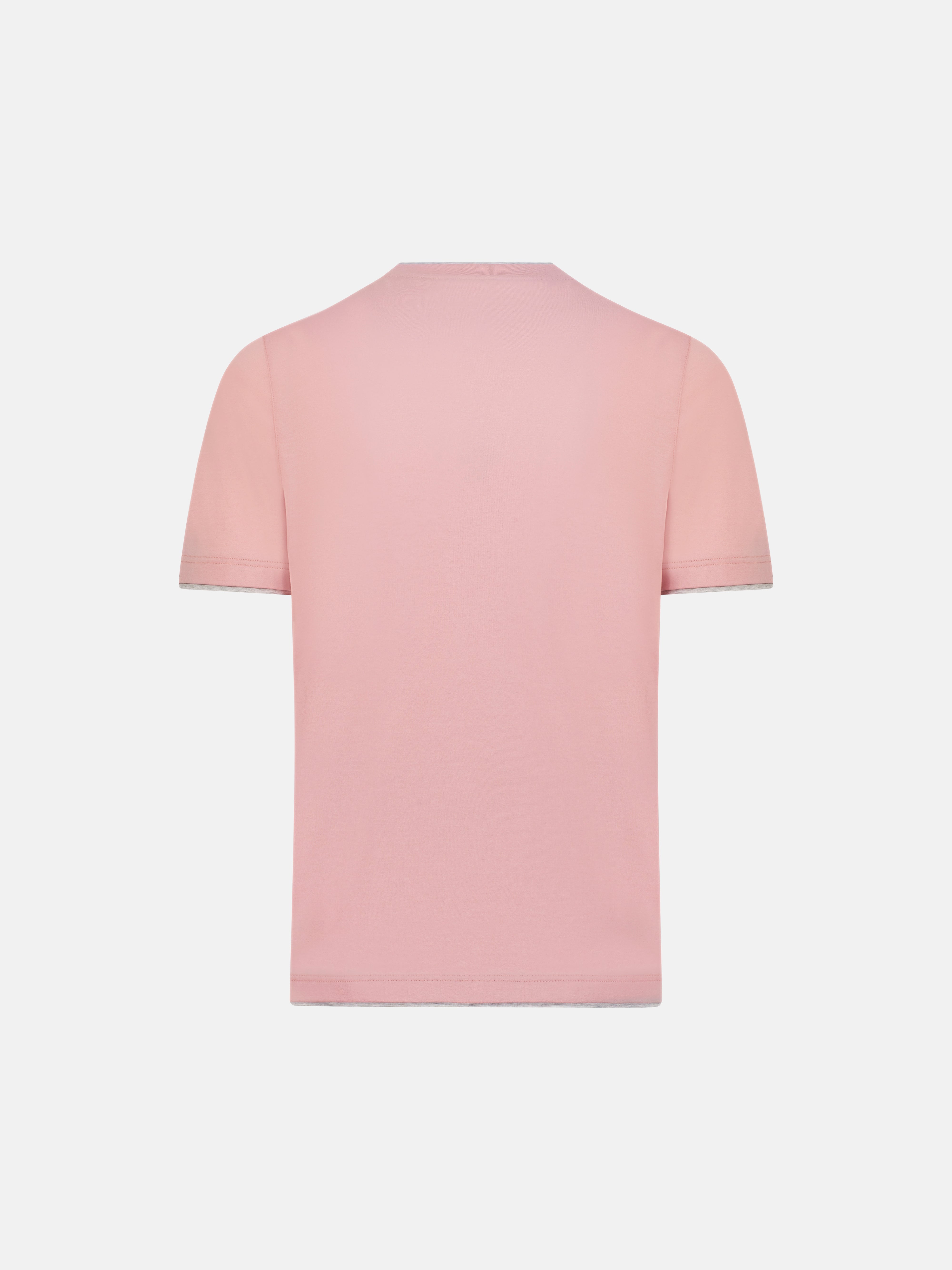 Cotone Lucente T-Shirt - Rosa Cipria