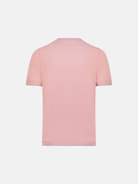 Cotone Lucente T-Shirt - Rosa Cipria