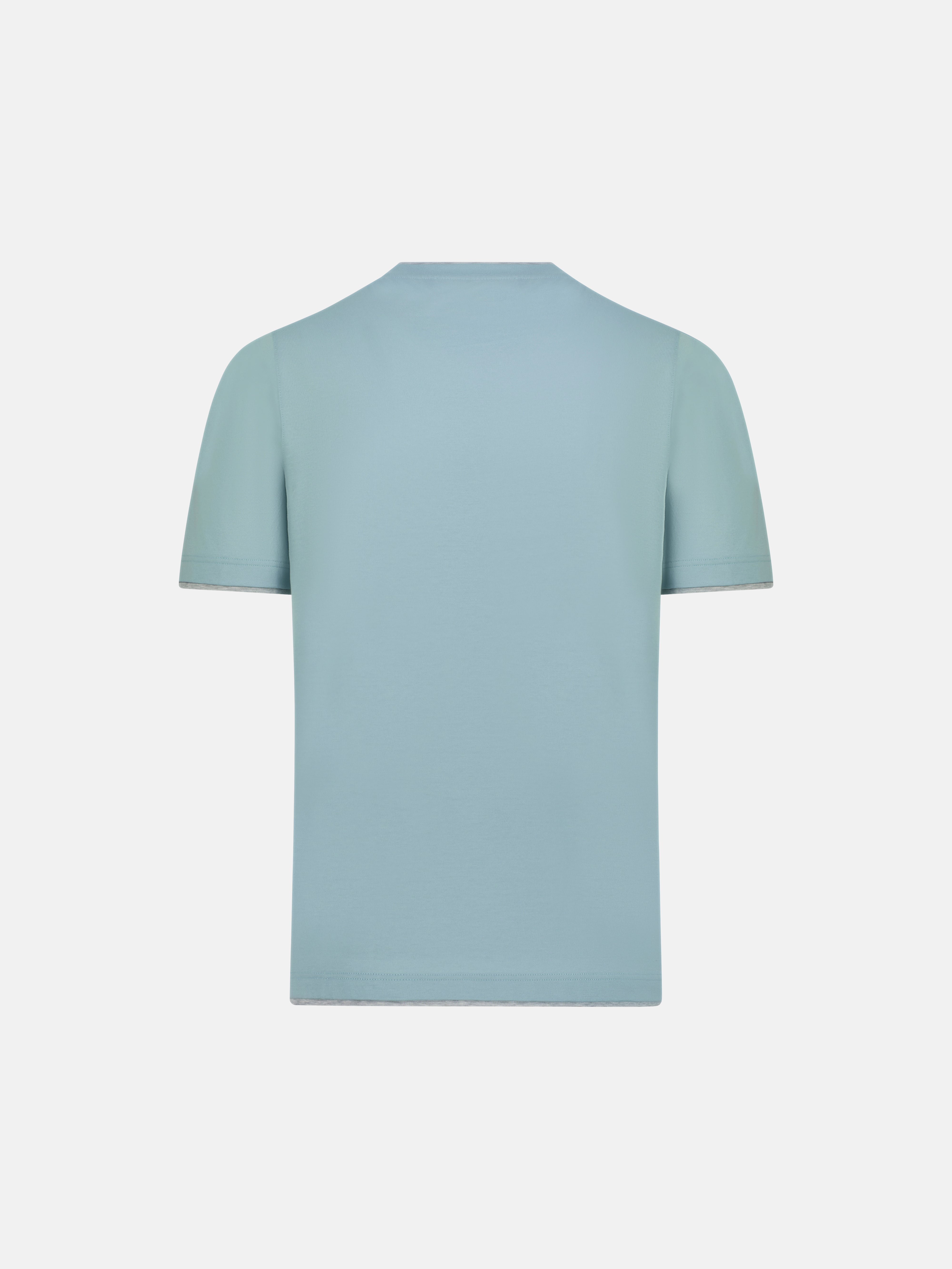 Cotone Lucente T-Shirt - Verde Mare