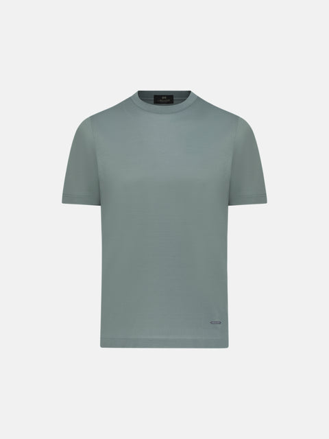 Gray t-shirt on a light gray background