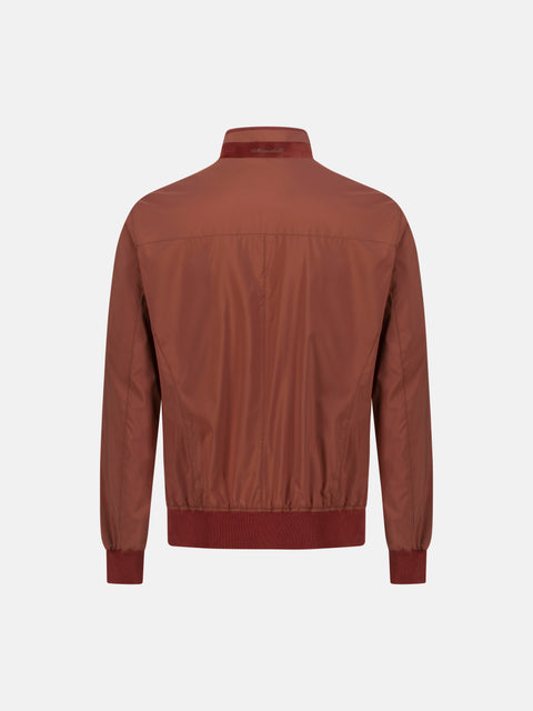Bomber Nylon Jacket – Brick