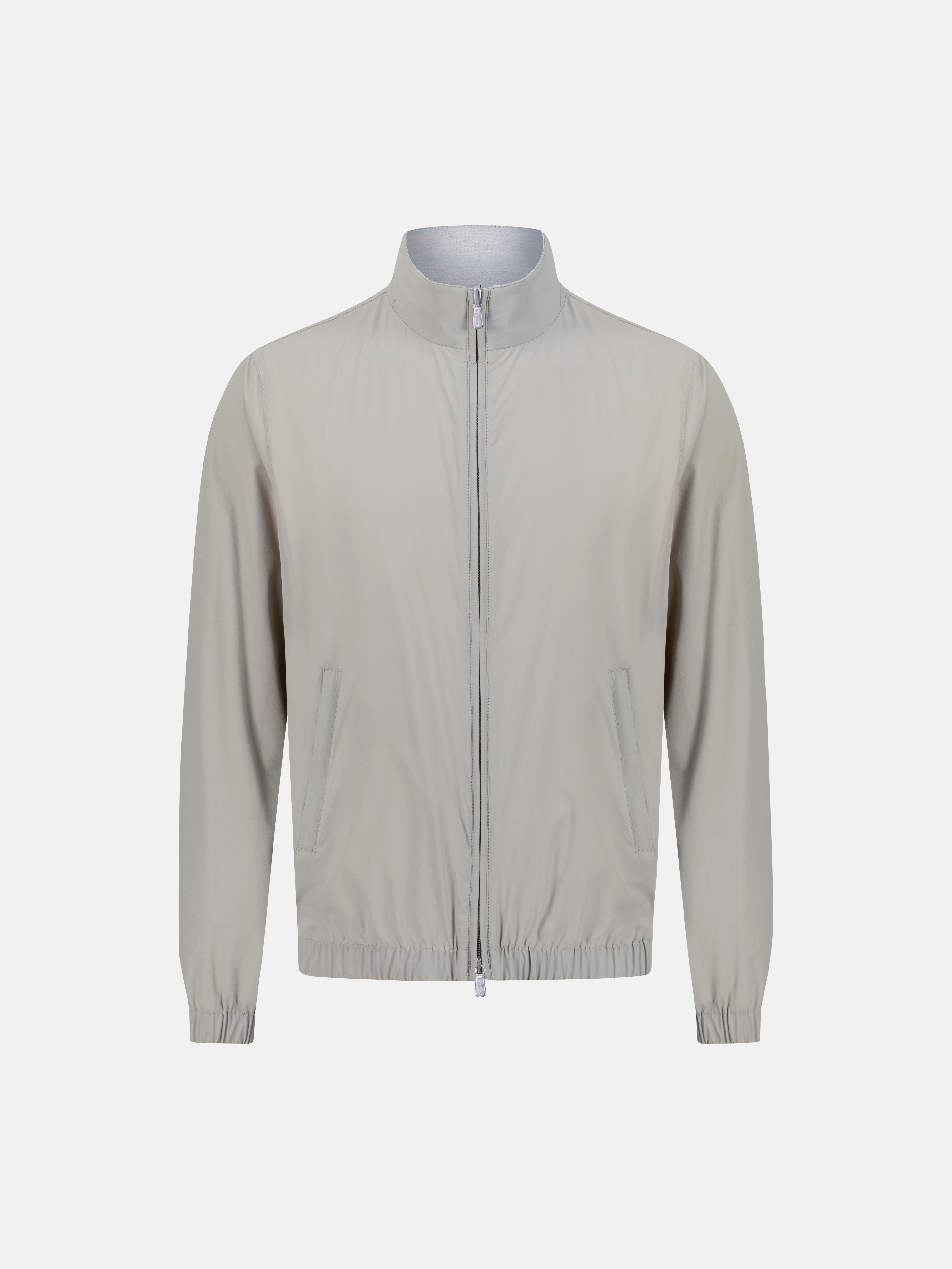 Doppio Stile Reversible Nylon Jacket – Sand Grey