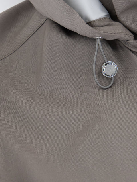 Wool 3/4 Jacket in Tortora