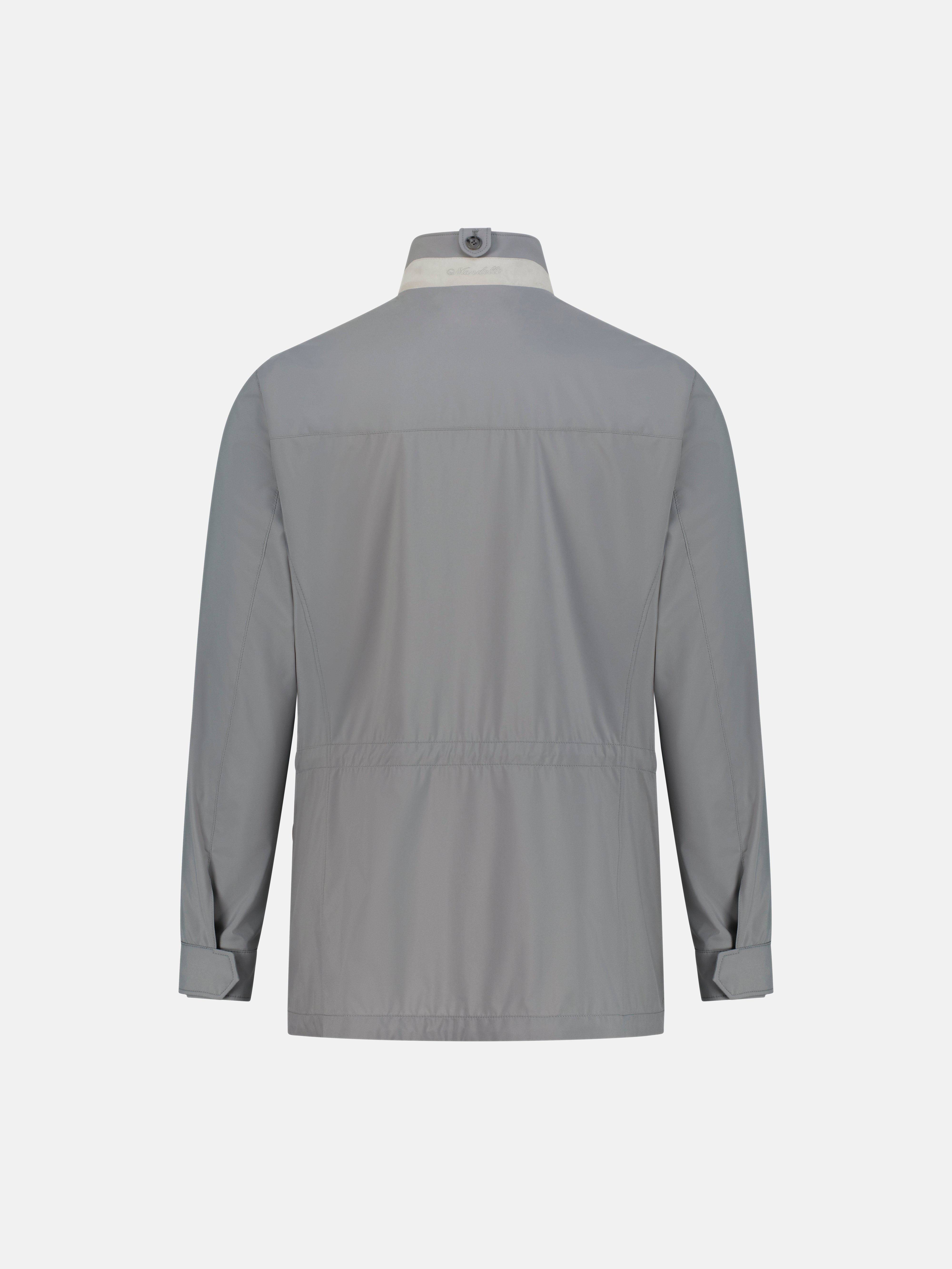 Nylon 4-Pocket Jacket - Gray
