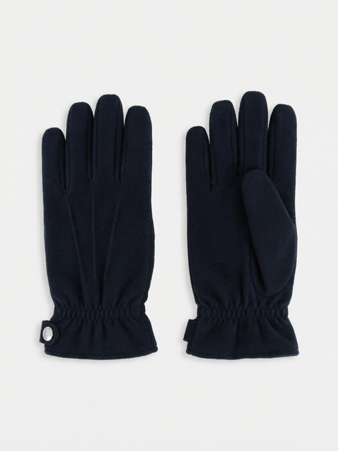 Pure Cashmere Gloves – Night Blue