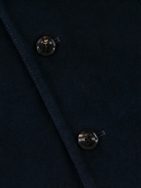 Pure Cashmere Blazer – Navy Blue