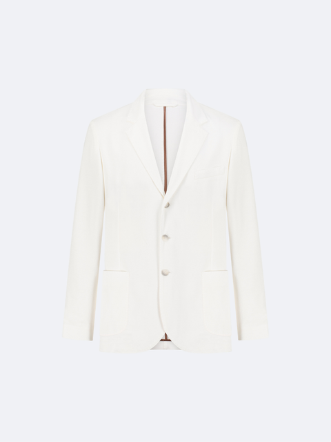 Cotton Blazer- White