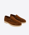 Suede Loafers – Cognac