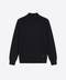Wool & Cashmere Knitted Highneck - Black