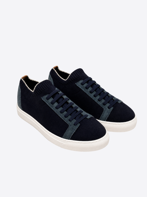 Technical Fabric Sneakers – Navy