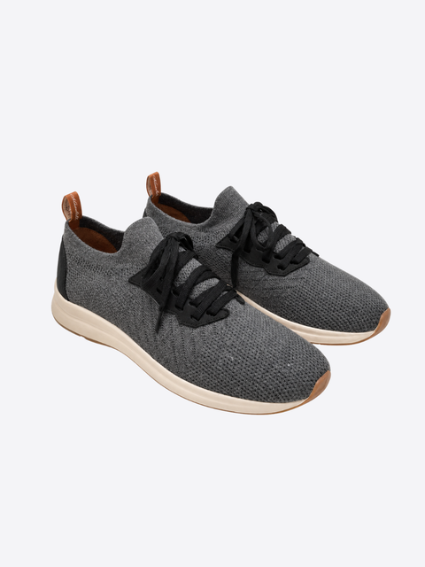 Knit Sneakers – Grey