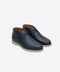 Taurus Leather Moc-Toe Boots – Navy Blue