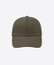Virgin Wool, Silk & Linen Cap – Dark Moss Green