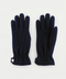 Wool & Cashmere Gloves – Navy Blue