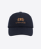 Pure Wool Logo Baseball Cap - Navy