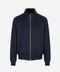 Cashmere Blouson with Mink Lining – Navy