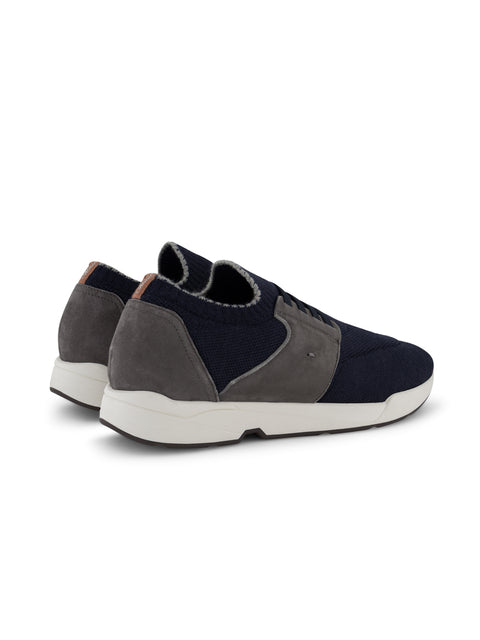 Wool Knit Sneakers- Blue