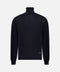 Turtleneck Sweater in Pure Wool – Navy blue