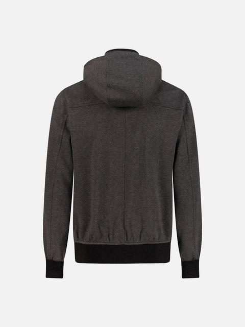 Fabric Jacket – Burnt Brown