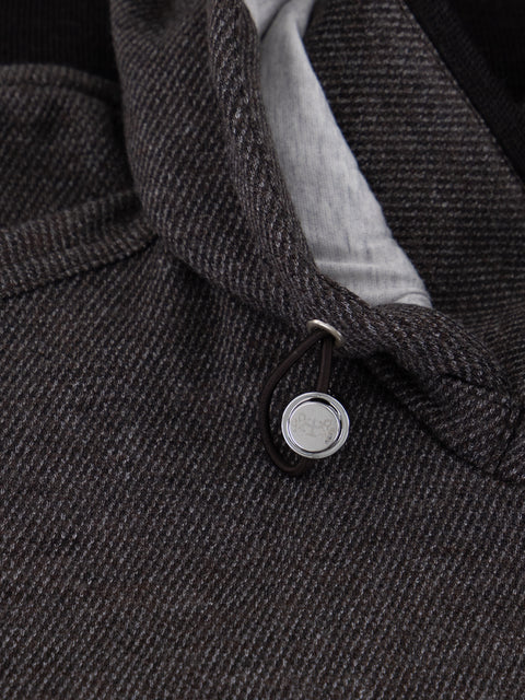 Fabric Jacket – Burnt Brown