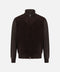 Capra Suede Blouson – Deep Brown