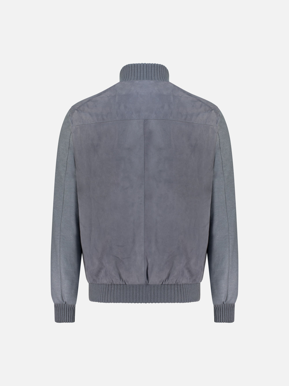 Capra Suede Blouson – Blue
