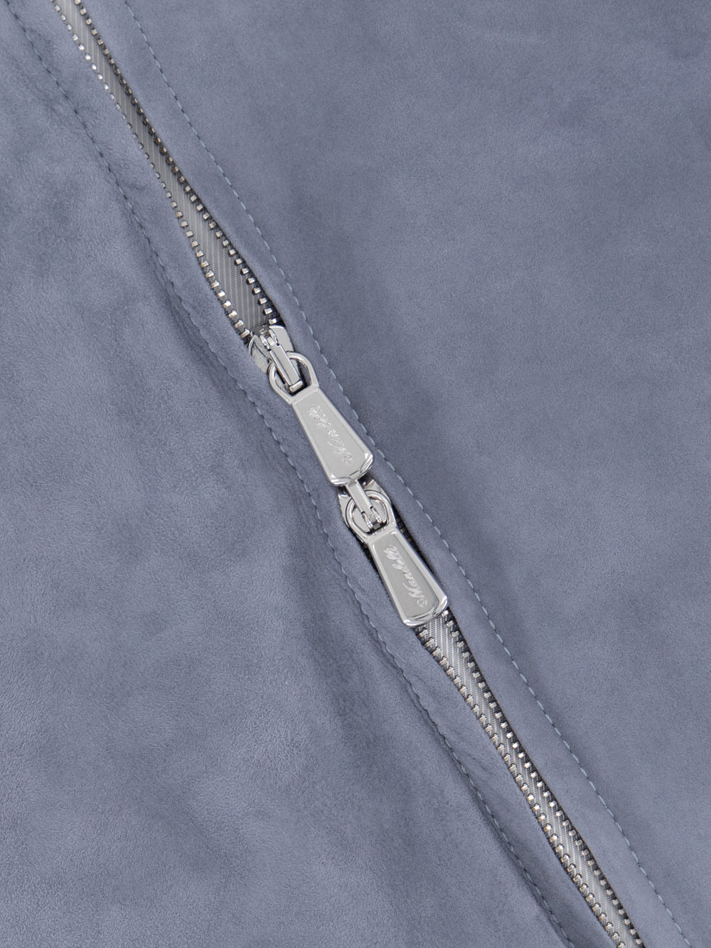 Capra Suede Blouson – Blue