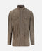 Capra Suede 3/4 Jacket – Taupe