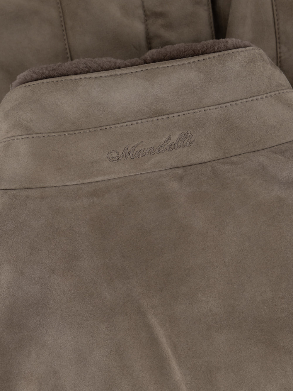 Capra Suede 3/4 Jacket – Taupe