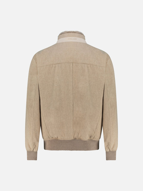 Cashmere Blouson- Dune