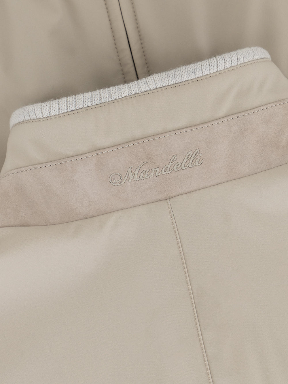 Блузон из кожи и замши Capra