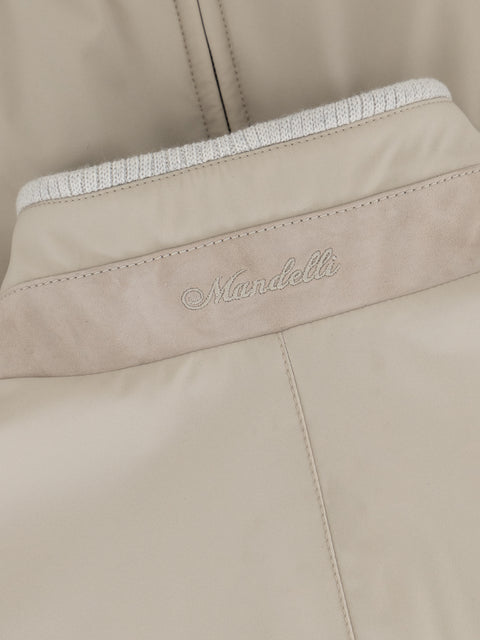 Technical Fabric Blouson – Ivory