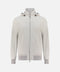 Cashmere Sport Bomber - Light Gray