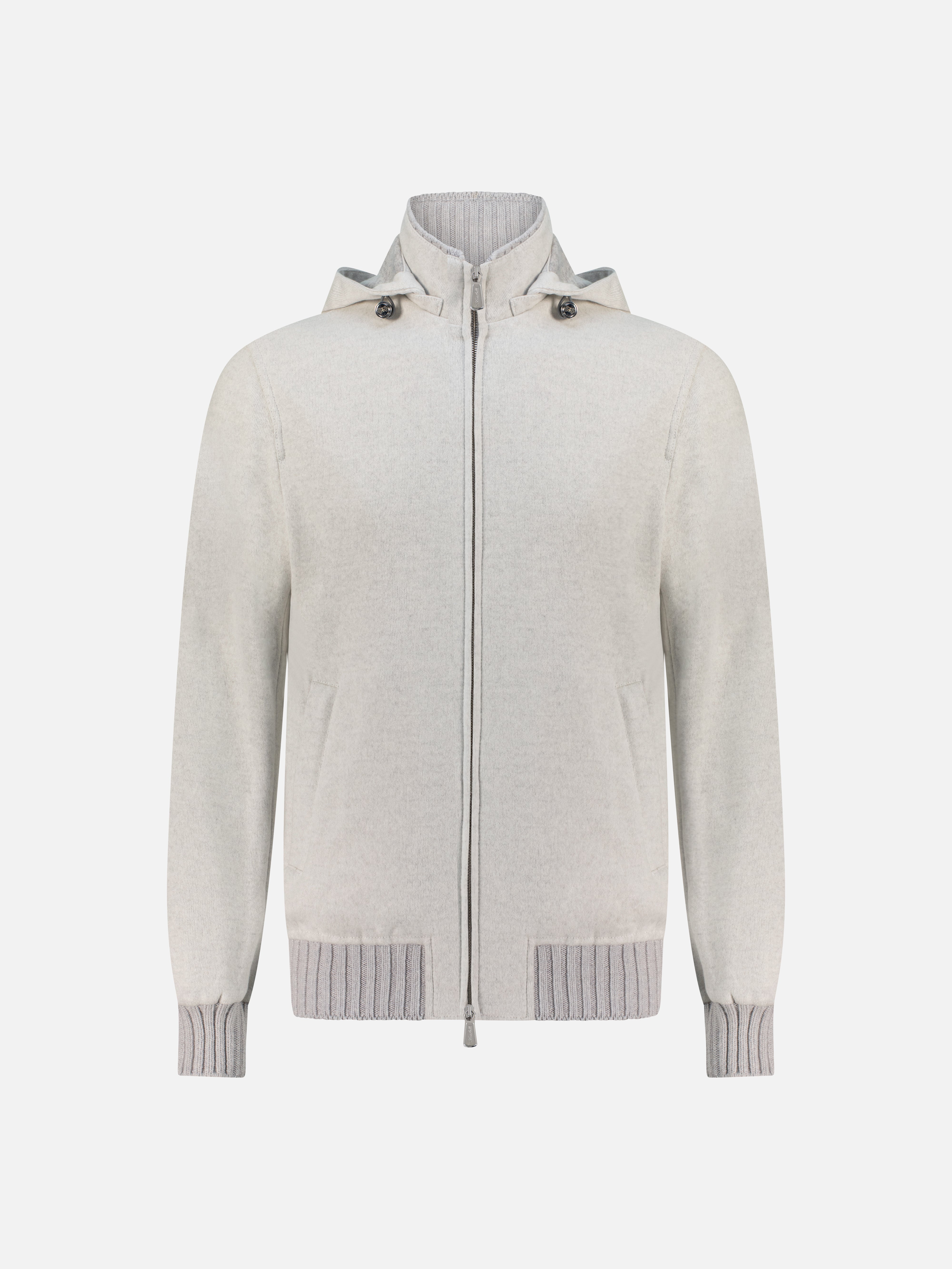 Cashmere Sport Bomber - Melange