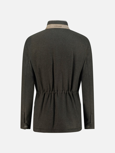 Cashmere Jacket – Deep Olive
