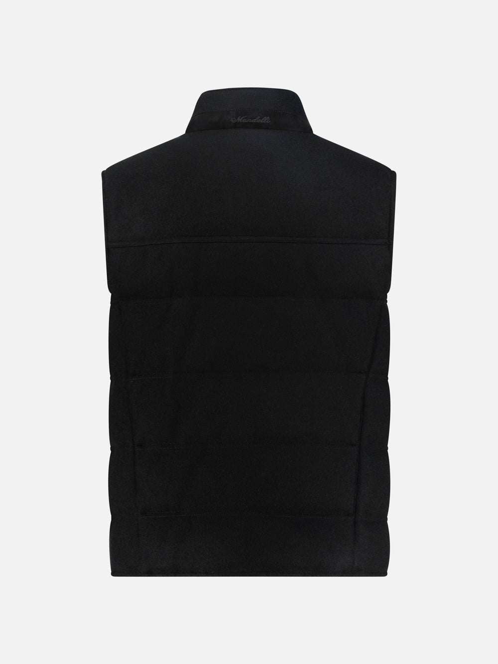 Замшевый жилет на молнии Salvia – Nebbia Chiara