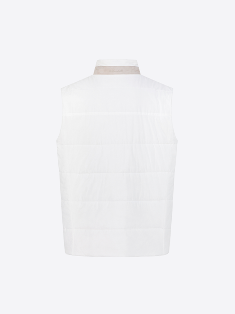 Polyester Vest- Ivory