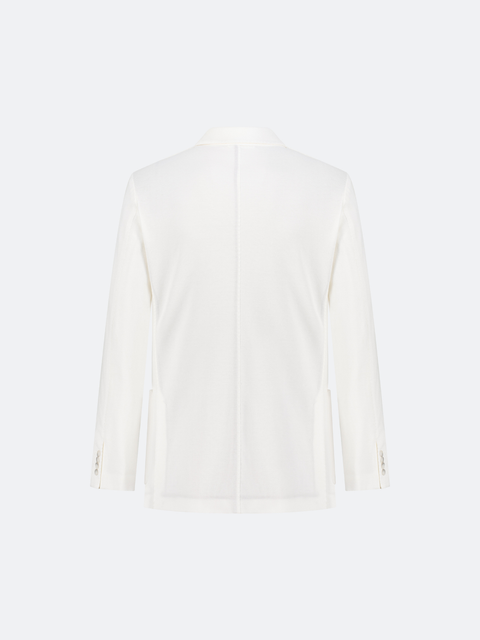 Cotton Blazer- White