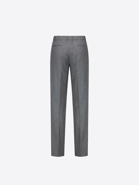 Pure Wool Jogging Trousers - Grey