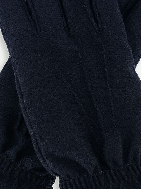 Pure Cashmere Gloves – Night Blue