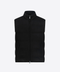 Cashmere Quilted Vest – Black