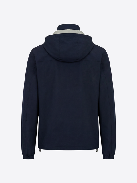 Fabric Jacket – Grey Blue