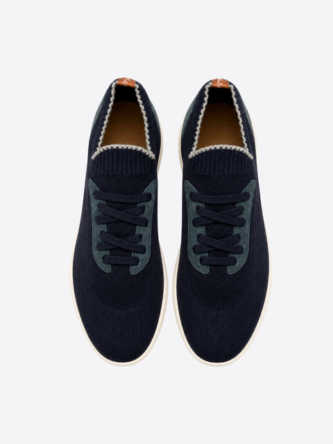 Technical Fabric Sneakers – Navy